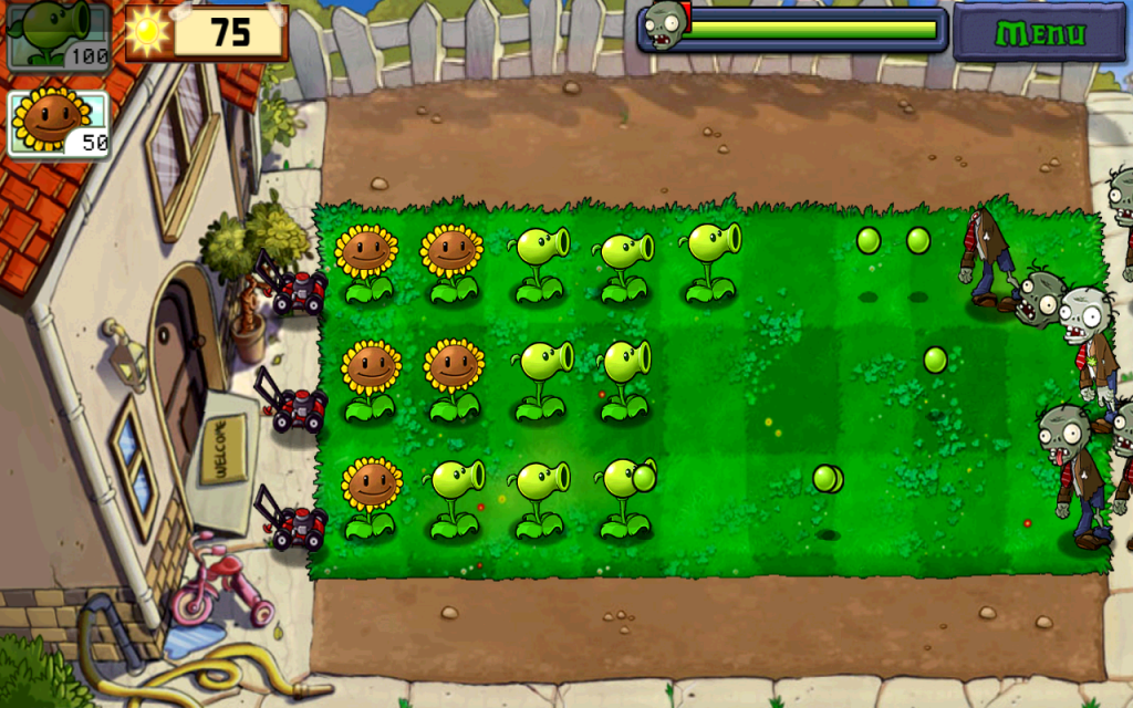 Plants vs. Zombie для Андроид